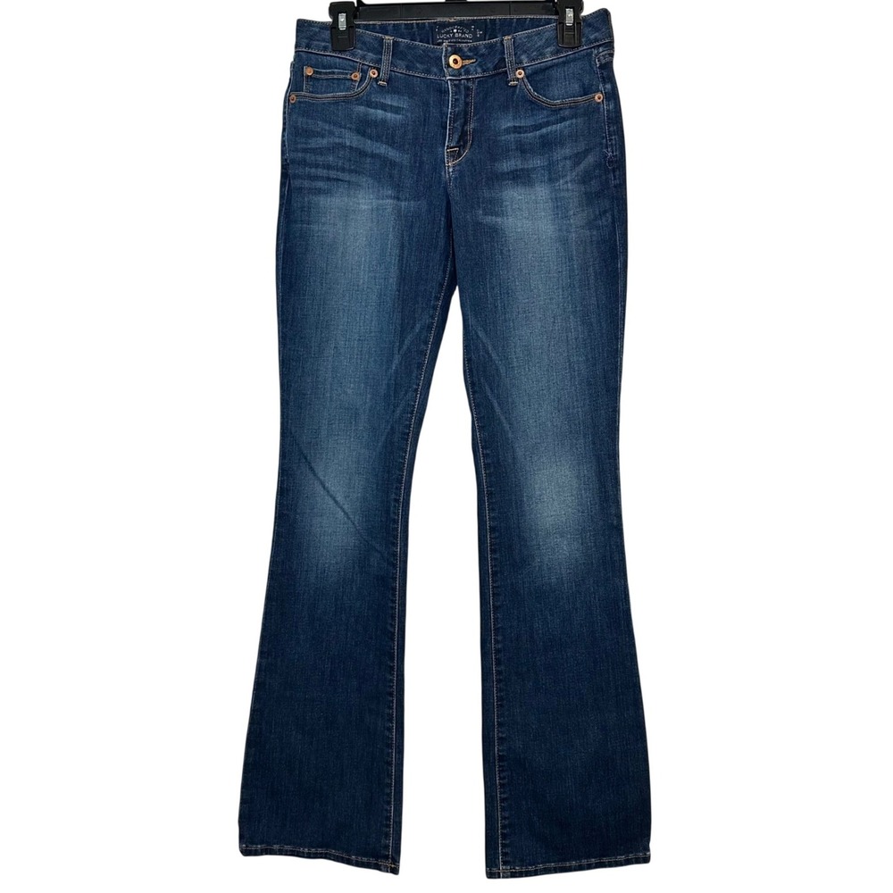 Lucky Brand Lolita Bootcut Jeans Womens 4/27 R‎ Dark Wash Indigo Denim 7W12450